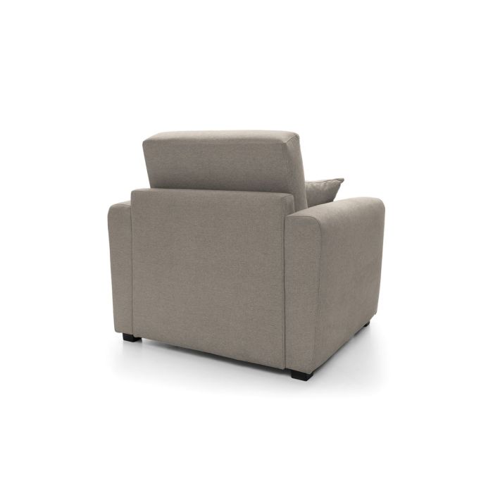 Alexander Armchair 1 Seater Sofabed - Sand Fabric