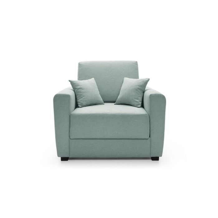 Alexander Armchair 1 Seater Sofabed - Pistachio Green Fabric