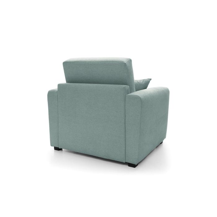 Alexander Armchair 1 Seater Sofabed - Pistachio Green Fabric