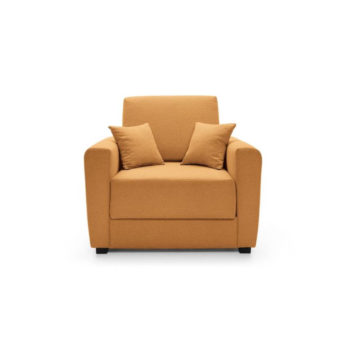 Alexander Armchair 1 Seater Sofabed - Saffron Fabric