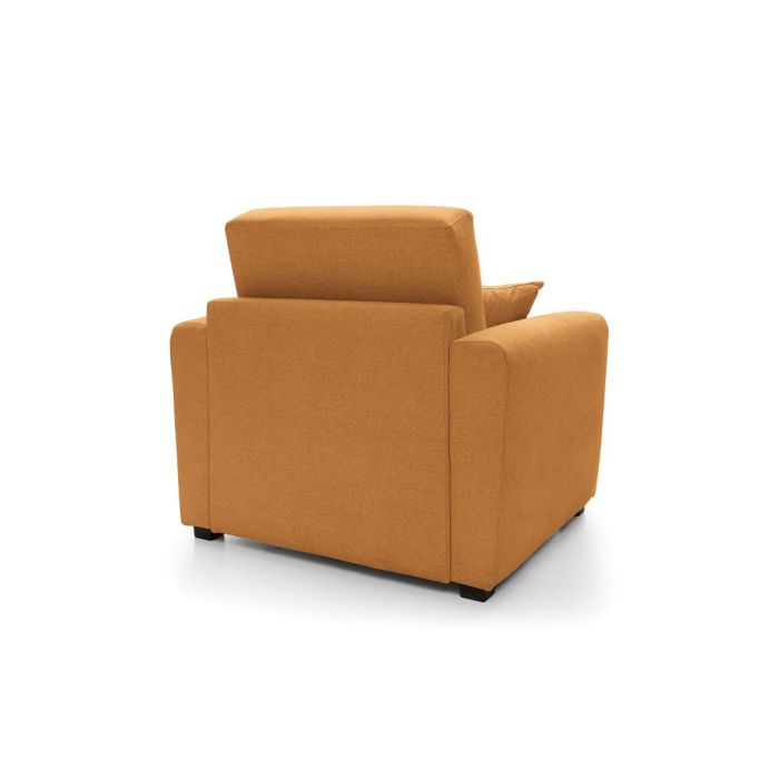 Alexander Armchair 1 Seater Sofabed - Saffron Fabric