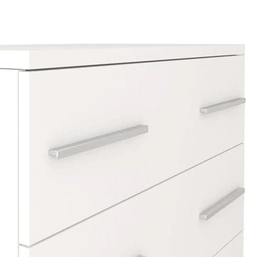 Oxnard Wooden Chest Of 4 Drawers In Matt White