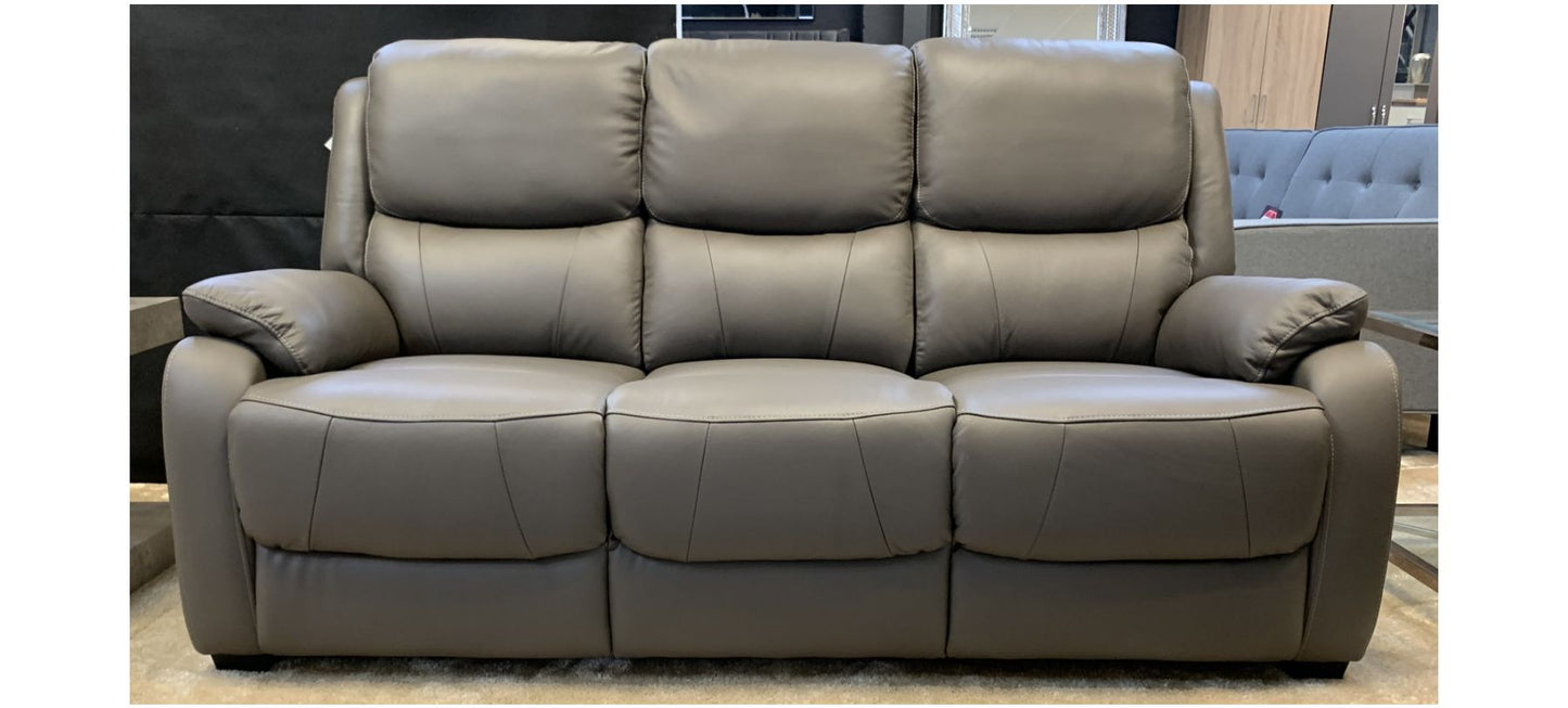 Palermo 3+2 Static Brown Corrected Grain Sofa Set