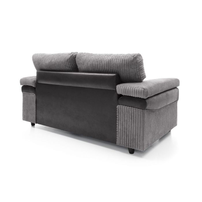 Nathaniel 2 Seater Sofa - Grey Fabric