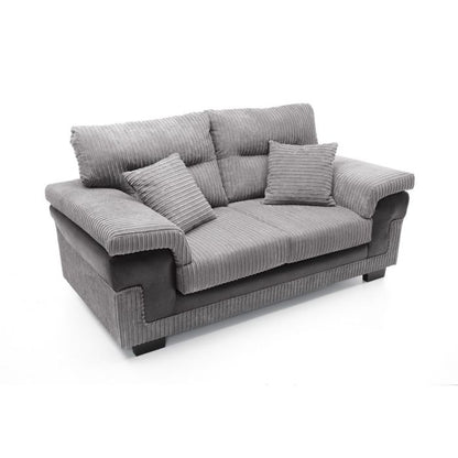 Nathaniel 2 Seater Sofa - Grey Fabric