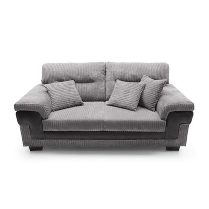 Nathaniel 3 Seater Sofa - Grey Fabric