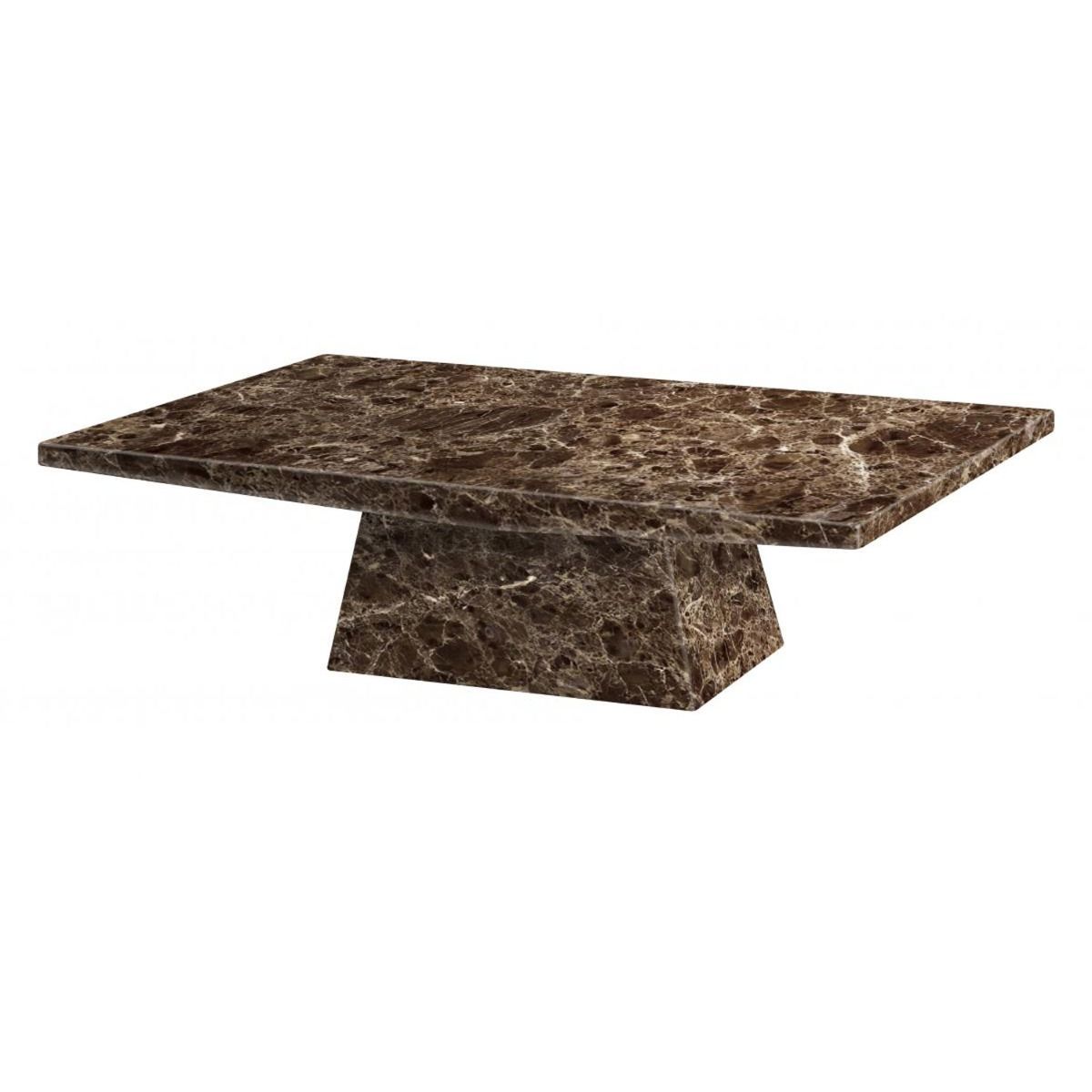 Aislinn Marble Coffee Table - Natural Stone