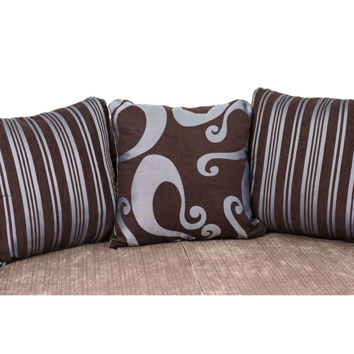 Faro 2 Seater Sofa - Brown Fabric