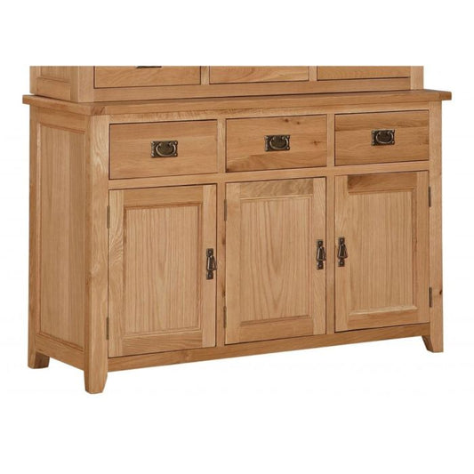 Paxley Sideboard with 3 Drawers and 3 Doors - Oak