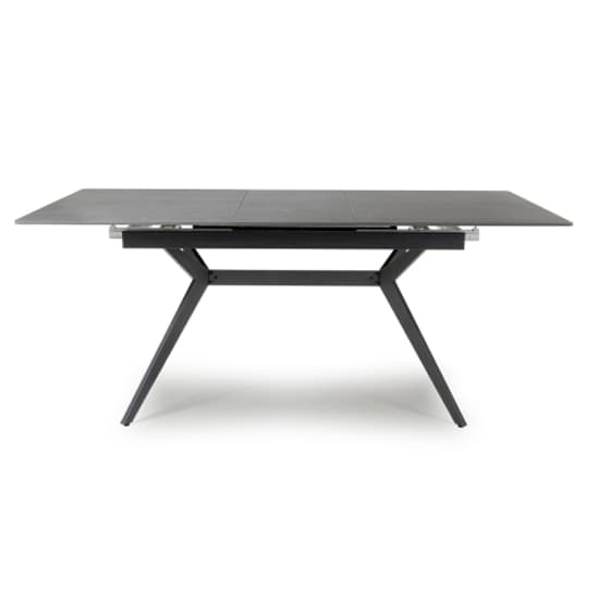 Tarsus Extending Ceramic Top Dining Table In Grey