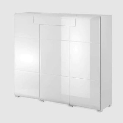 Torino High Gloss Sideboard With 3 Doors In White