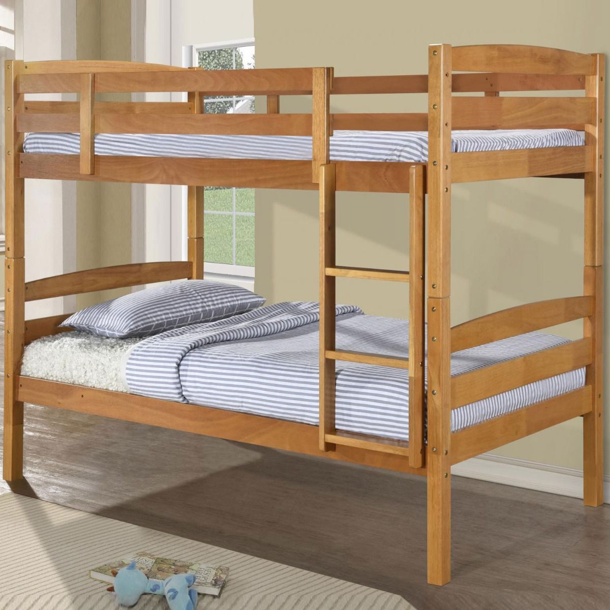 Fiorella Bunk Bed Trundle - Antique Pine