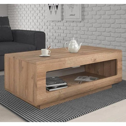 Modern Grandson Oak Coffee Table for Living Room by Furco