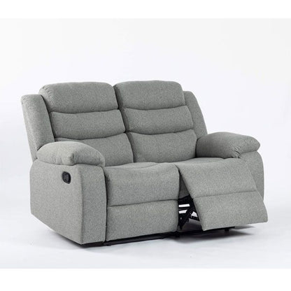 Esperanza 2 Seater Fabric Recliner Sofa - Grey