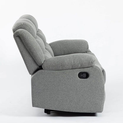 Esperanza 2 Seater Fabric Recliner Sofa - Grey