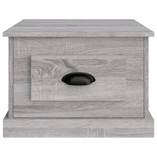 Vance Grey Sonoma Oak Coffee Table with Drawer for Living Room