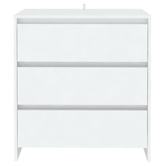 Variel Wooden Chest Of 3 Drawers In White