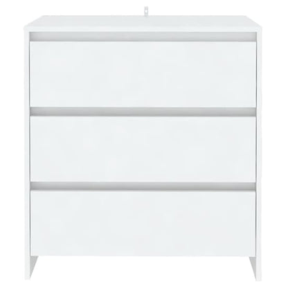 Variel Wooden Chest Of 3 Drawers In White